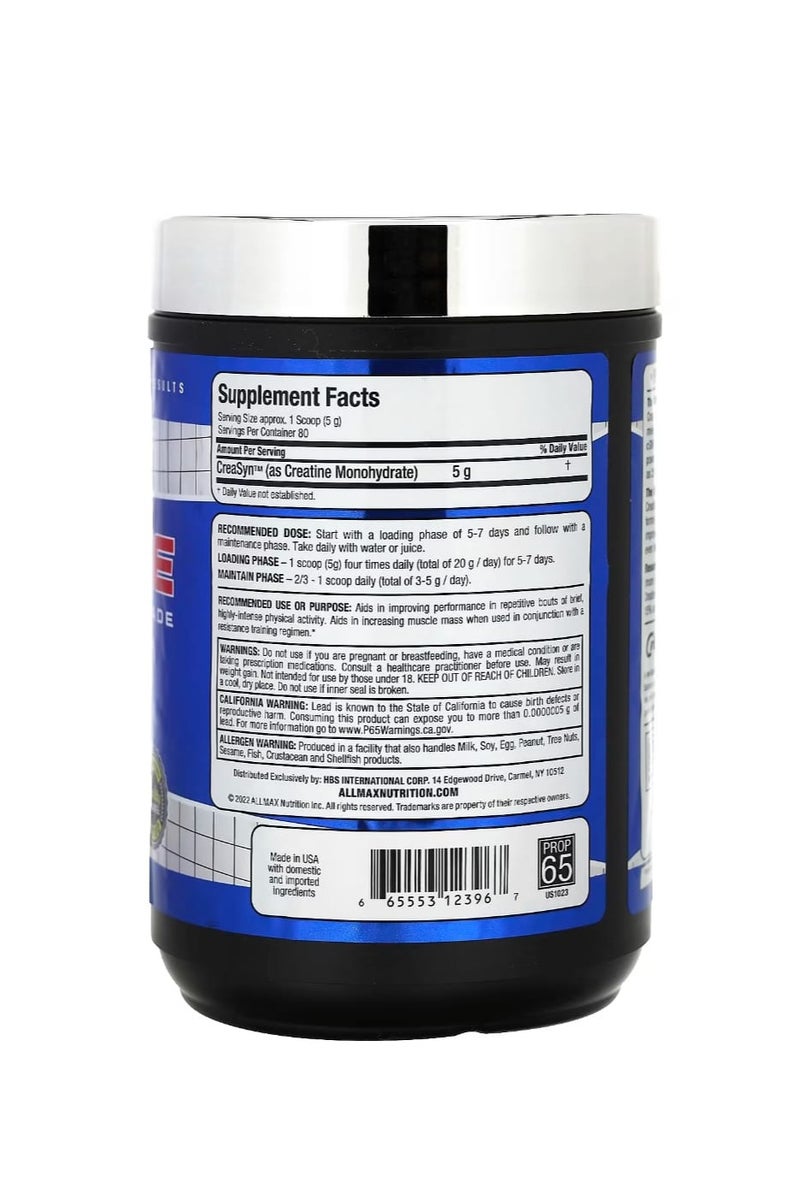أول ماكس كرياتين من الدرجة الصيدلانية بدون نكهة 14.11 أونصة (400 جم) - Image 2