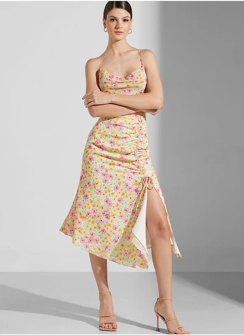 Finders Keepers Malena Floral Print Dress