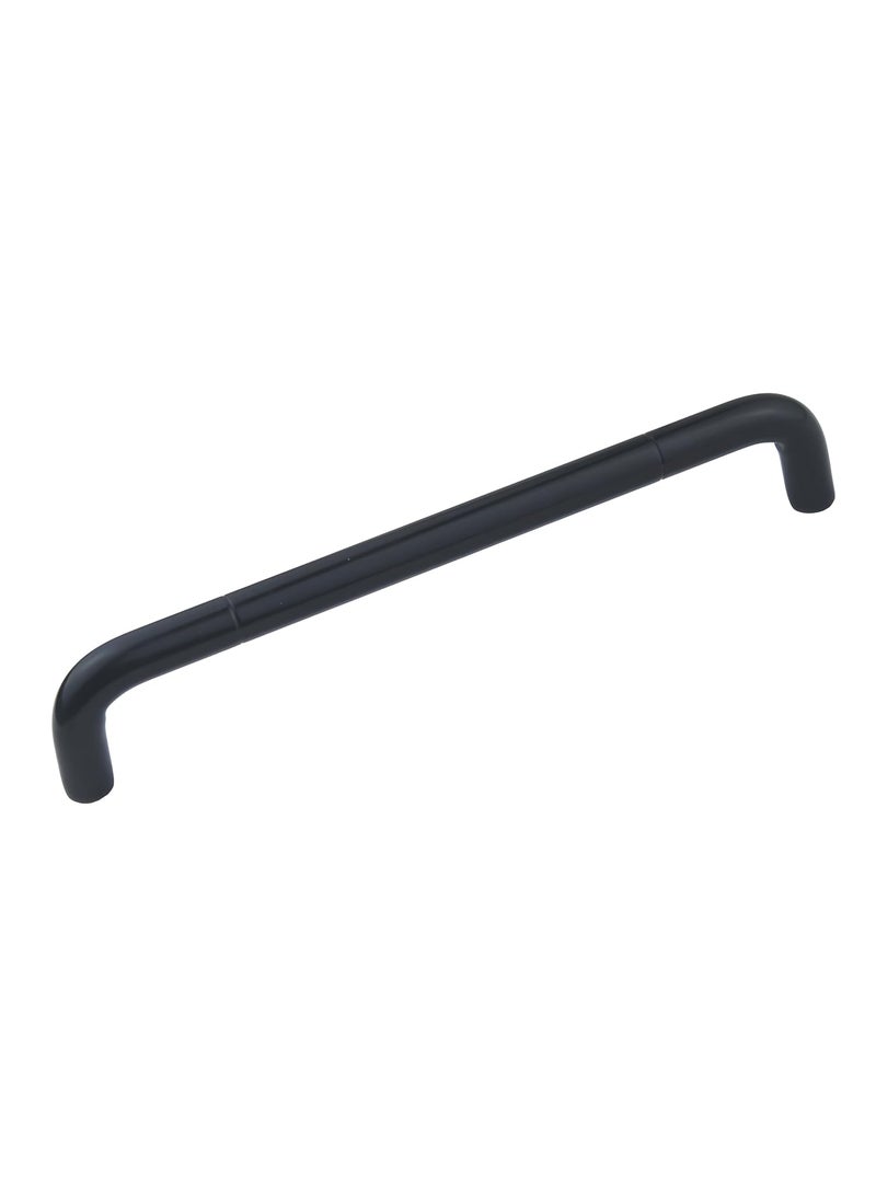 ELITONE ELITONE 4 inch Stainless Steel Round D Type Cabinet Handle Pull for Kitchen and Wooden Furniture DoorsDrawersCupboardsPack of 6Z Black  - Image 3
