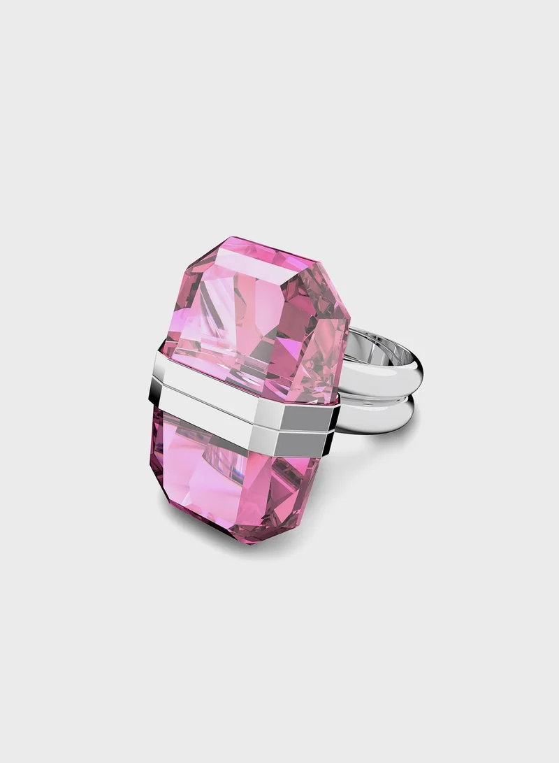 SWAROVSKI Lucent Rhodium Plated Elevation Rings