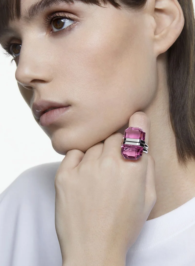 SWAROVSKI Lucent Rhodium Plated Elevation Rings