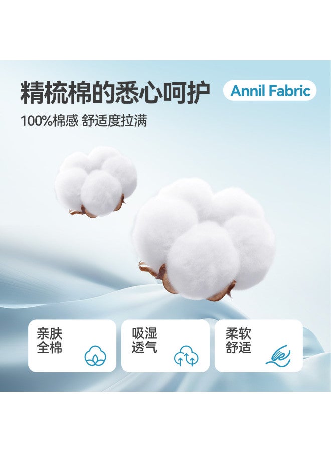 Annil فستان قطن قصير الأكمام للبنات 2025 صيف جديد بتصميم زهور متدرج لعطلة الأميرة - Image 5