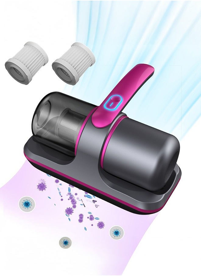 XiuWoo Portable Rechargeable Cordless Handheld Mattress Vacuum Cleaner, Wireless Cordless UV Bed Cleaner, Low Noise Dust Mite Eliminator Cleaning Machine  - Image 1