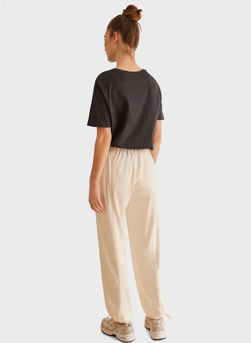 women'secret Drawstring Detail Lounge Pants