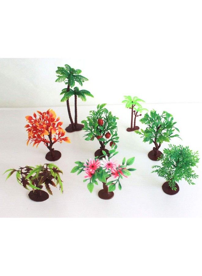 OrgMemory Upgrade Trees Cake Decorations, Orgmemory Model Trees With Bases, (19Pcs, 3"5.5"/7.514 Cm), Ho Scale Trees, Diorama Supplies For Crafts Or Cake Decorations - Image 5