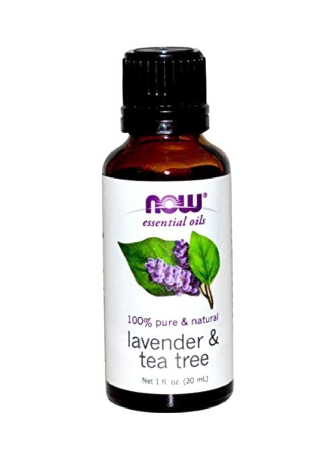 now Lavender And Tea Tree Essential Oil 30ml - Image 1
