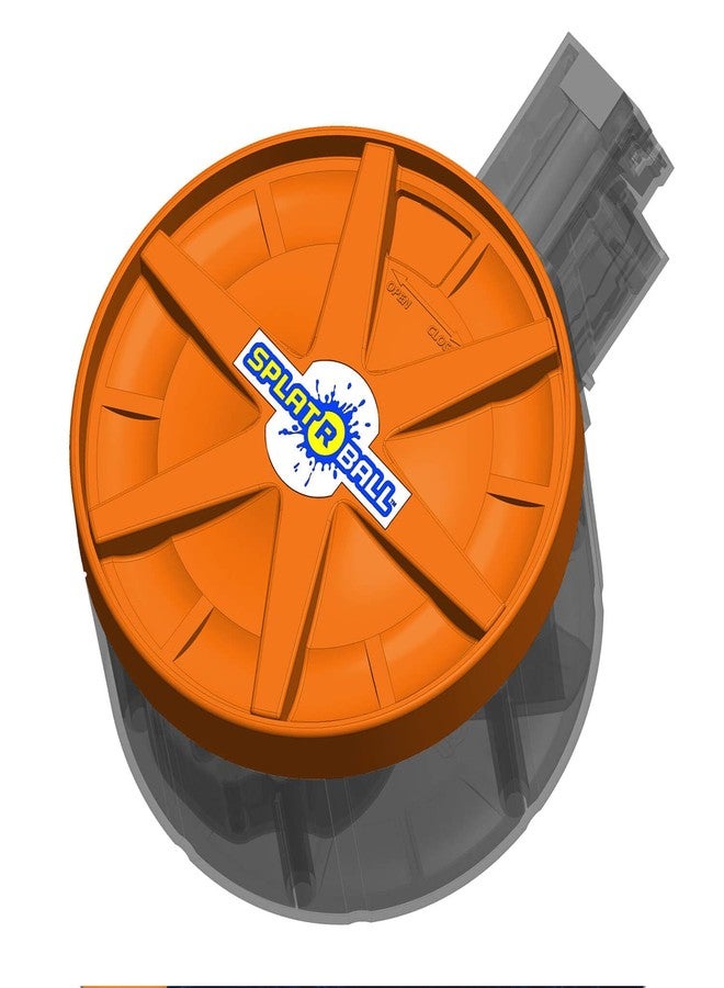 SPLATRBALL Orange 800 Round Drum Magazine - Image 2