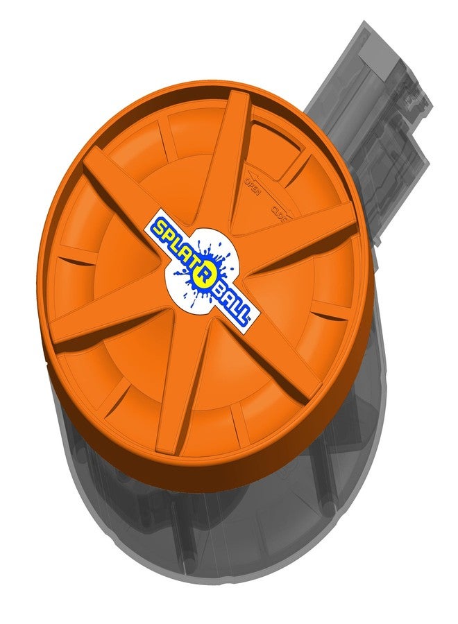 SPLATRBALL Orange 800 Round Drum Magazine - Image 4