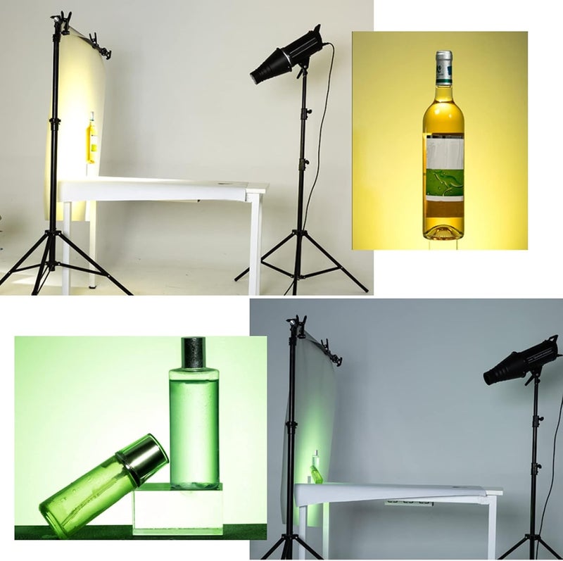 Snoot Honeycombs Grid Light Beam Tube, Aluminium Alloy Conical Studio Kit, Mount Snoot Filter for Studio Strobe Flash - Image 5