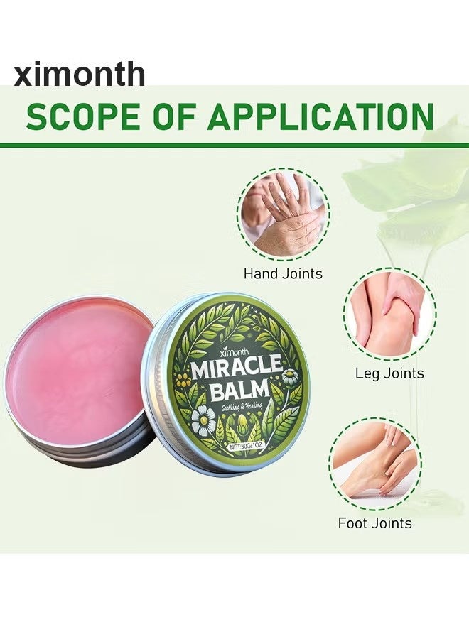 ximonth Miracle Balm, Sensio Miracle Balm, Soothing Joint Cream For Back, For Back, Legs, Feet, You Feel Relaxed And Comfortable 30G - Image 3
