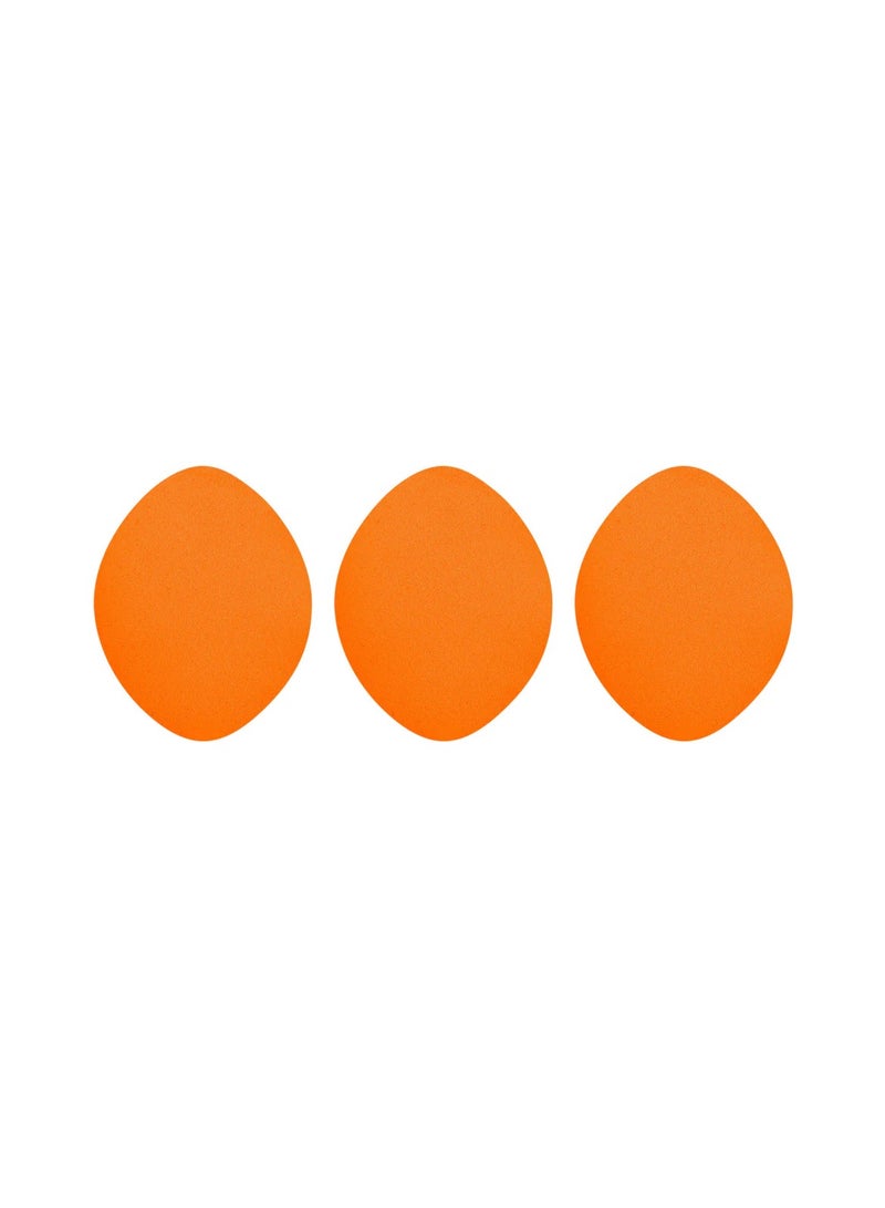 REAL TECHNIQUES Mini Miracle Concealer Puff Trio Orange - Image 3