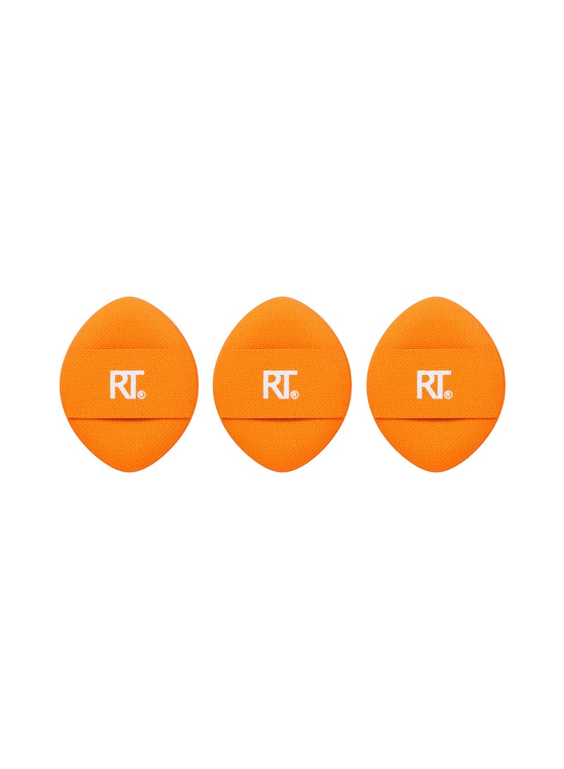 REAL TECHNIQUES Mini Miracle Concealer Puff Trio Orange - Image 2