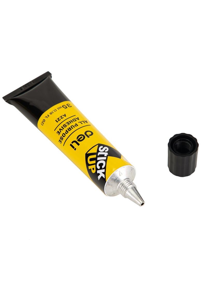 Deli EA22110 STICK UP High-Temperature Resistant Epoxy Glue, 35ml, Transparent, Waterproof, Multi-Surface Adhesiv - Image 3