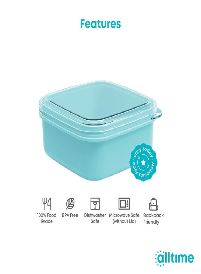 All Time Plastic Bestow Storage Container Set Of 4 For Kitchen Storage | Small Organiser | Microwave Kitchen Storage Set |Bpa Free | Freezer Safe | 100% Food Grade Safe - Image 5