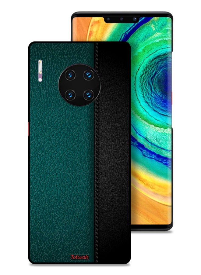 Tolwak غطاء حماية جلدي بنمط لهاتف Huawei Mate 30 Pro 5G - Image 1