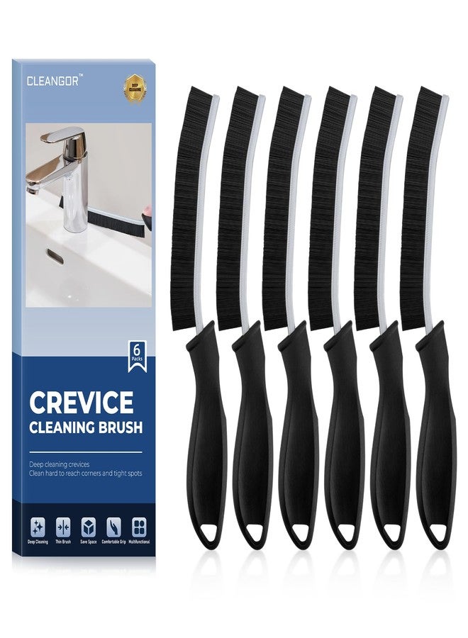 Cleangor Crevice Cleaning Brushes, Cleaner Scrub Brush Tool for Hard to Reach Tight Space, Home Essentials, Cleaning Supplies for Shower, Bathroom, Kitchen, Toilet, Window - Image 1