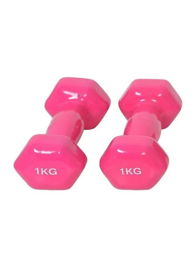 بي جي إم , طقم دمبلز مكون من قطعتين 1 كجم