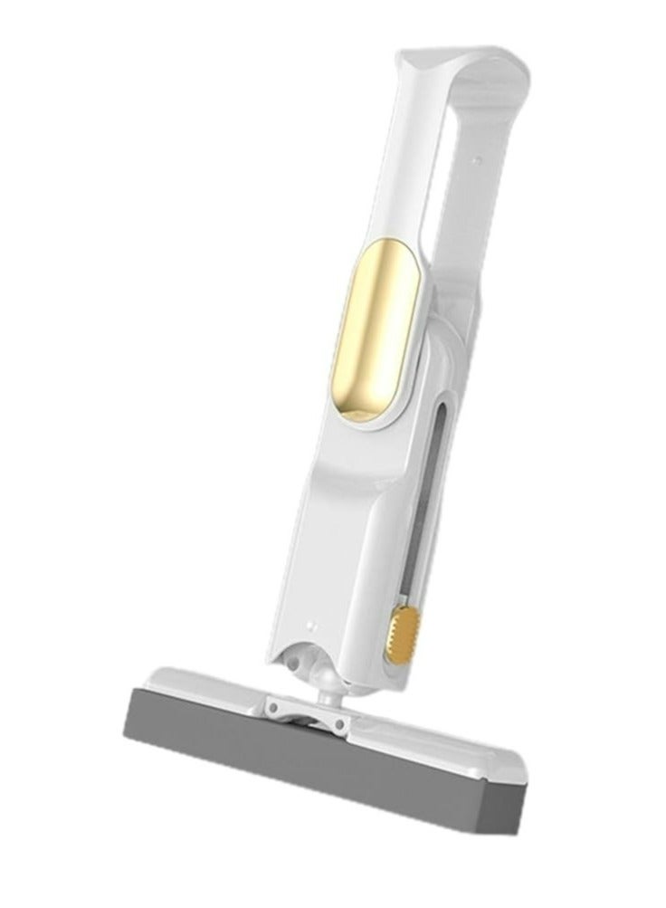 ممسحة تنظيف صغيرة، ممسحة ABS قابلة للطي، ممسحة محمولة ذاتية الضغط، ممسحة صغيرة محمولة بدون استخدام اليدين - Image 1