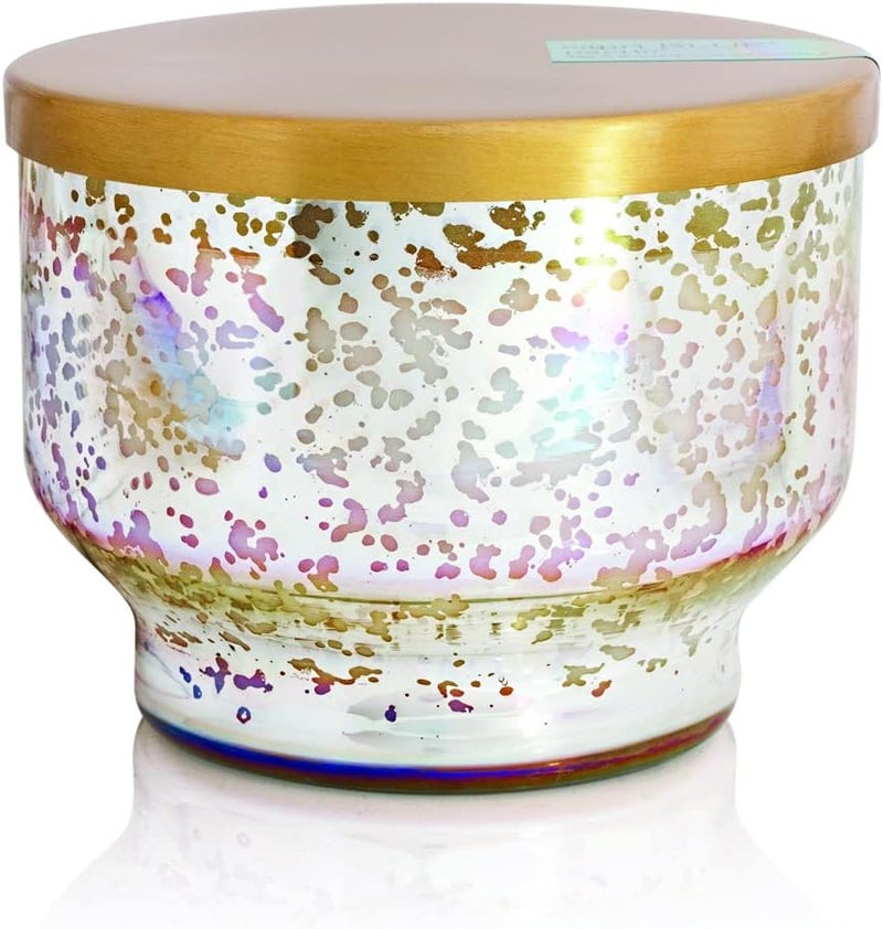 Capri Blue Mercury Iridescent Inverted Jar Candle - 10 Oz - Volcano - Image 1
