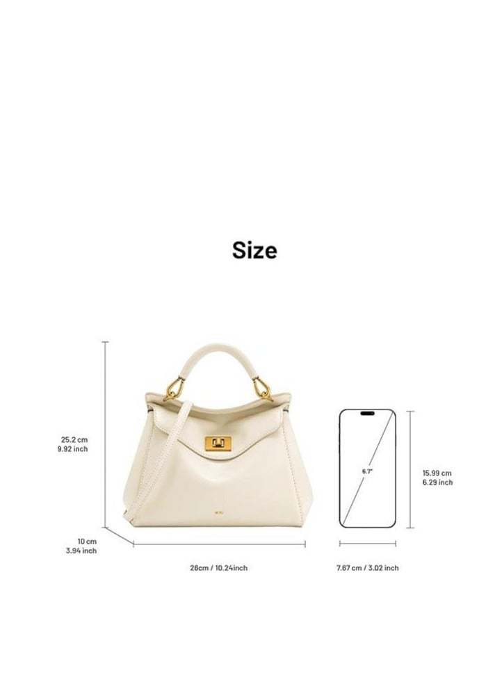 JW PEI JW PEI pillow bag Lucia lock handbag women's small handbag to work commuting shoulder slung bag. - Image 5