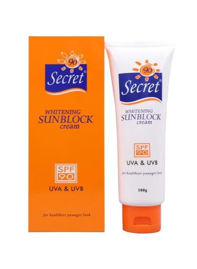 سيكريت كريم الحماية من أشعة الشمس مع تفتيح البشرة SPF 90 100G