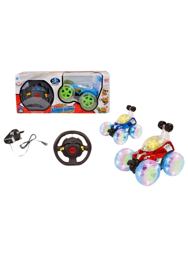 Remote Control Toy Stunt Car For Children