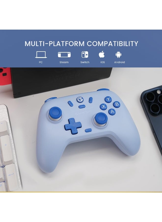 gamesri GameSir Nova Lite 2.4g Wireless Controller for Windows PC, iPhone, Android, Switch and Steam Deck, Bluetooth Controller Gamepad with Hall Effect Trigger, Rumble Vibration (Nova Lite） - Image 3