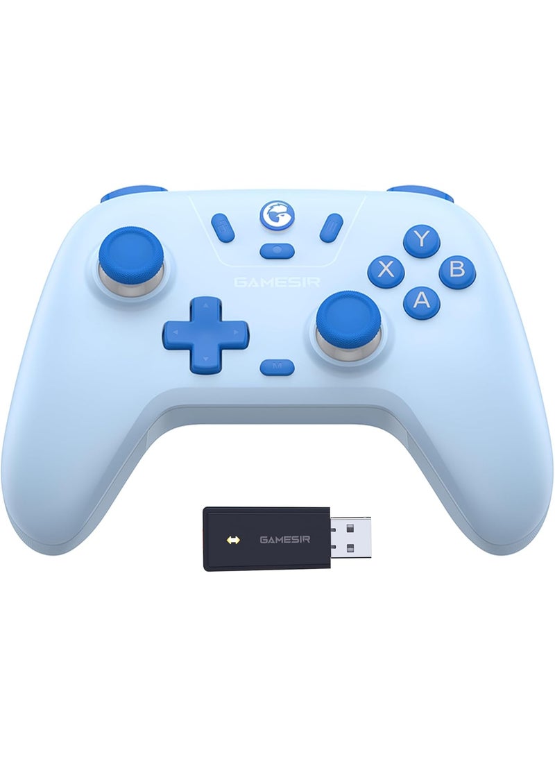 gamesri GameSir Nova Lite 2.4g Wireless Controller for Windows PC, iPhone, Android, Switch and Steam Deck, Bluetooth Controller Gamepad with Hall Effect Trigger, Rumble Vibration (Nova Lite） - Image 1