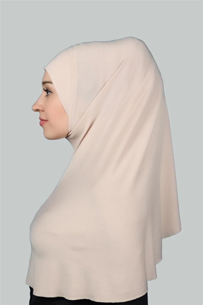 Altobeh Ready-made Hijab Practical Scarf Hijab Hijab - Prayer Cover (Xl) - Beige