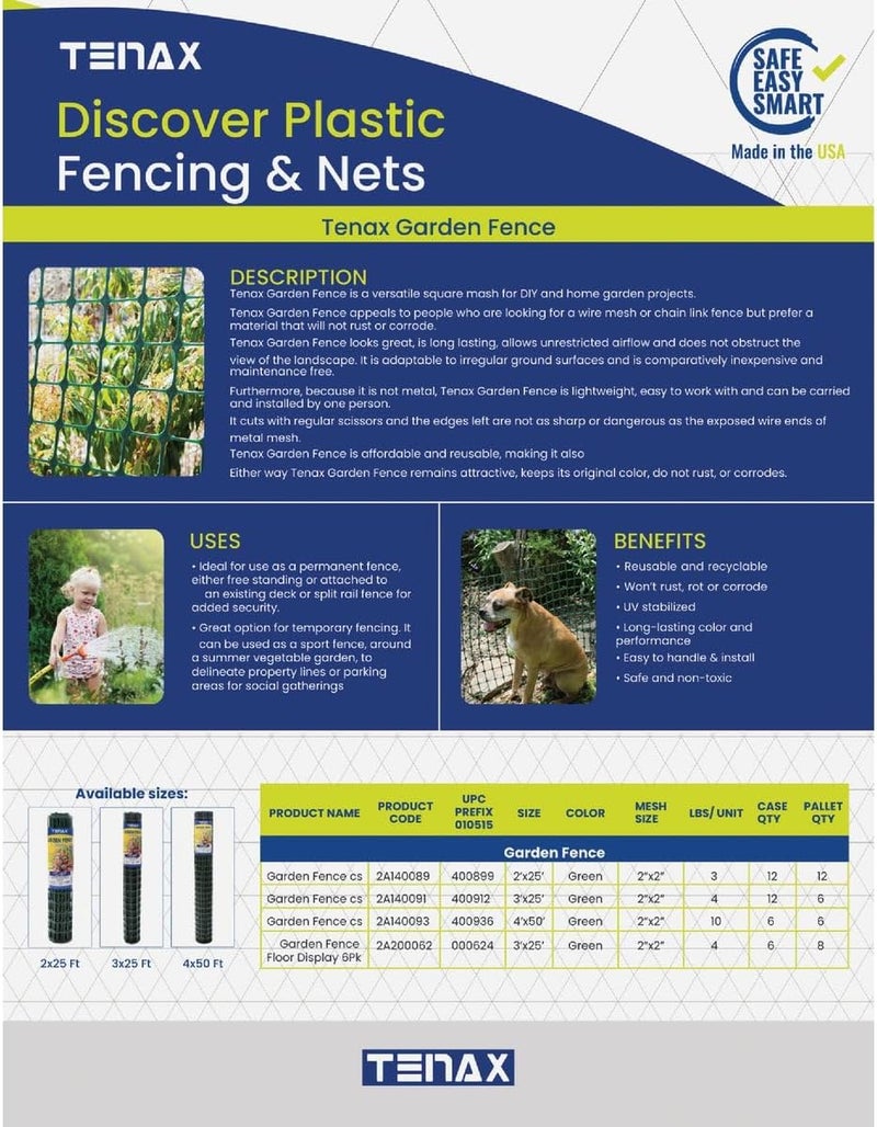 Tenax 92078406 Home Fence Green - Image 5