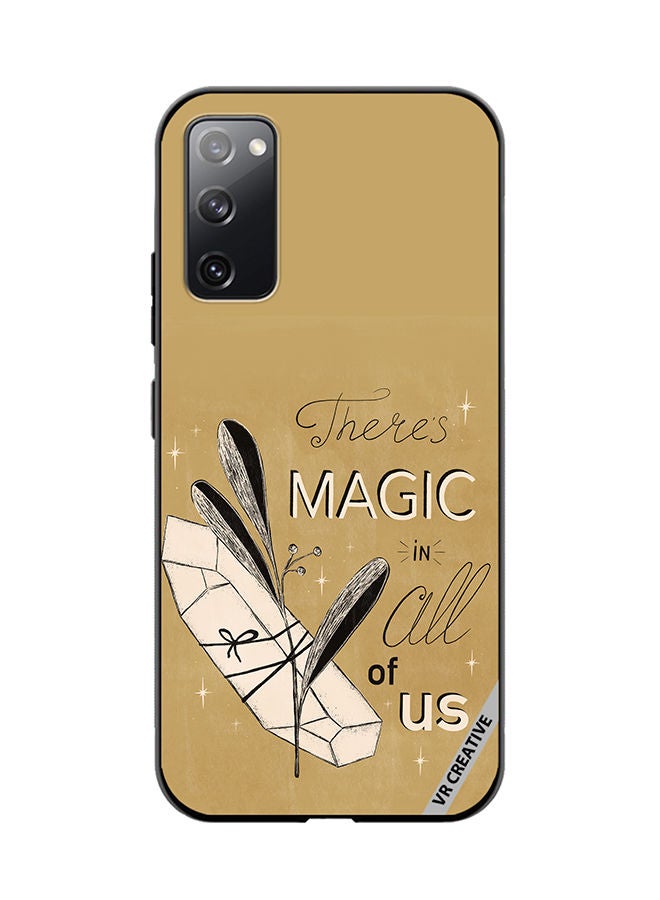 VR CREATIVE Protective Case Cover For Samsung Galaxy S20 FE 5G Magic In All Of Us Design Multicolour - Image 1