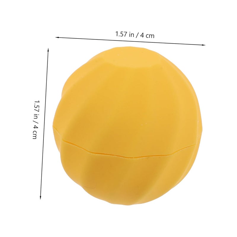 5pcs Refillable Lip Balm Tubes Yellow Lip Gloss Containers for Lipstick Portable and Convenient for Events and Daily Use - Image 2