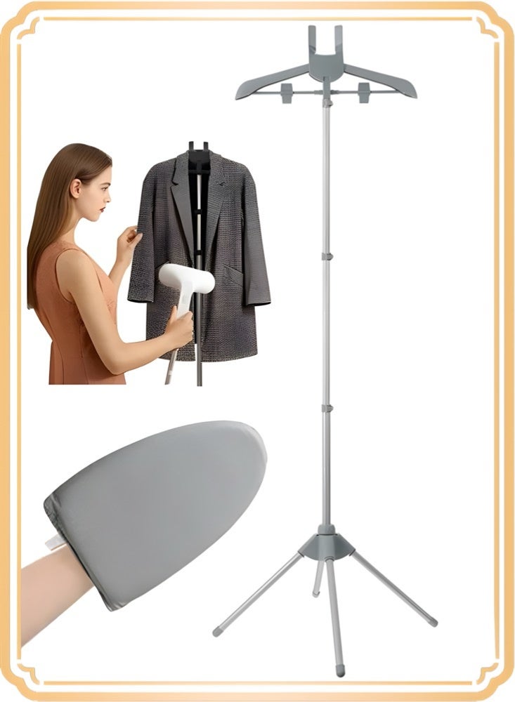 APEX Steamer Stand for Clothes,Steamer Stand,steam Iron Stand，Garment Hanger for Steaming Clothes，Handheld Garment Steamer Rack,Garment Stand for Steaming Clothes,Steamer for Clothes with Stand - Image 1