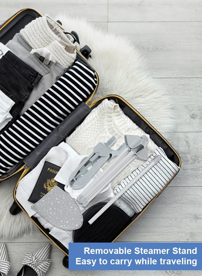 APEX Steamer Stand for Clothes,Steamer Stand,steam Iron Stand，Garment Hanger for Steaming Clothes，Handheld Garment Steamer Rack,Garment Stand for Steaming Clothes,Steamer for Clothes with Stand - Image 4