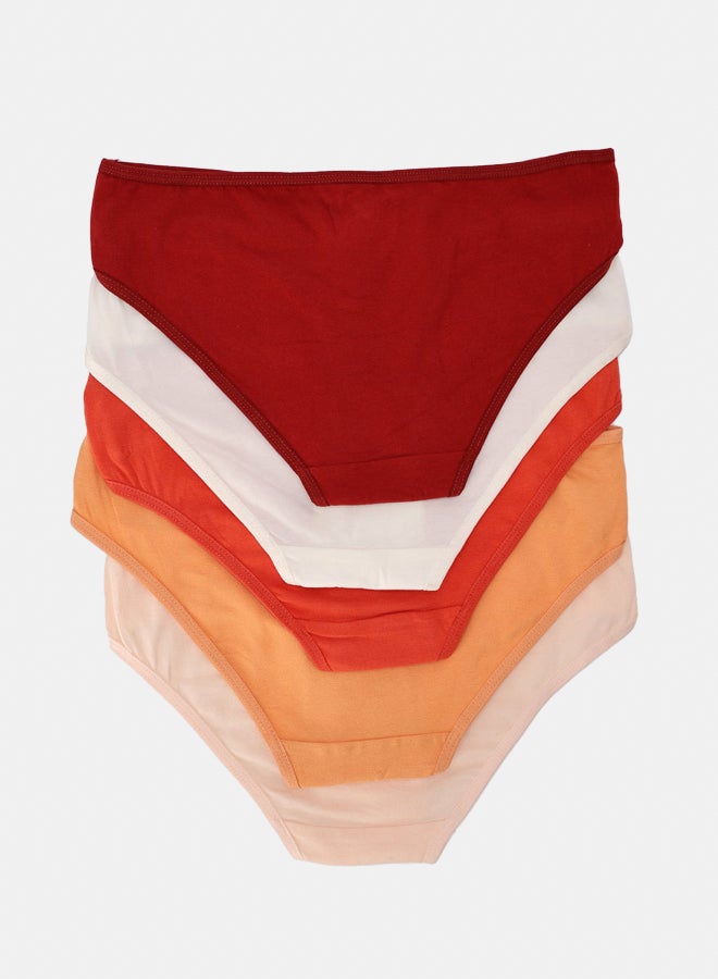 Carina Pack of 5 Colored Bikini Panties - Image 2
