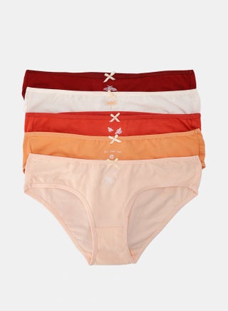 Pack of 5 Colored Bikini Panties - pzsku/Z0E0C11EE76C5AEBB2F16Z/45/1747140950/edeeecb4-fd85-4e8a-a451-4bd433f21057