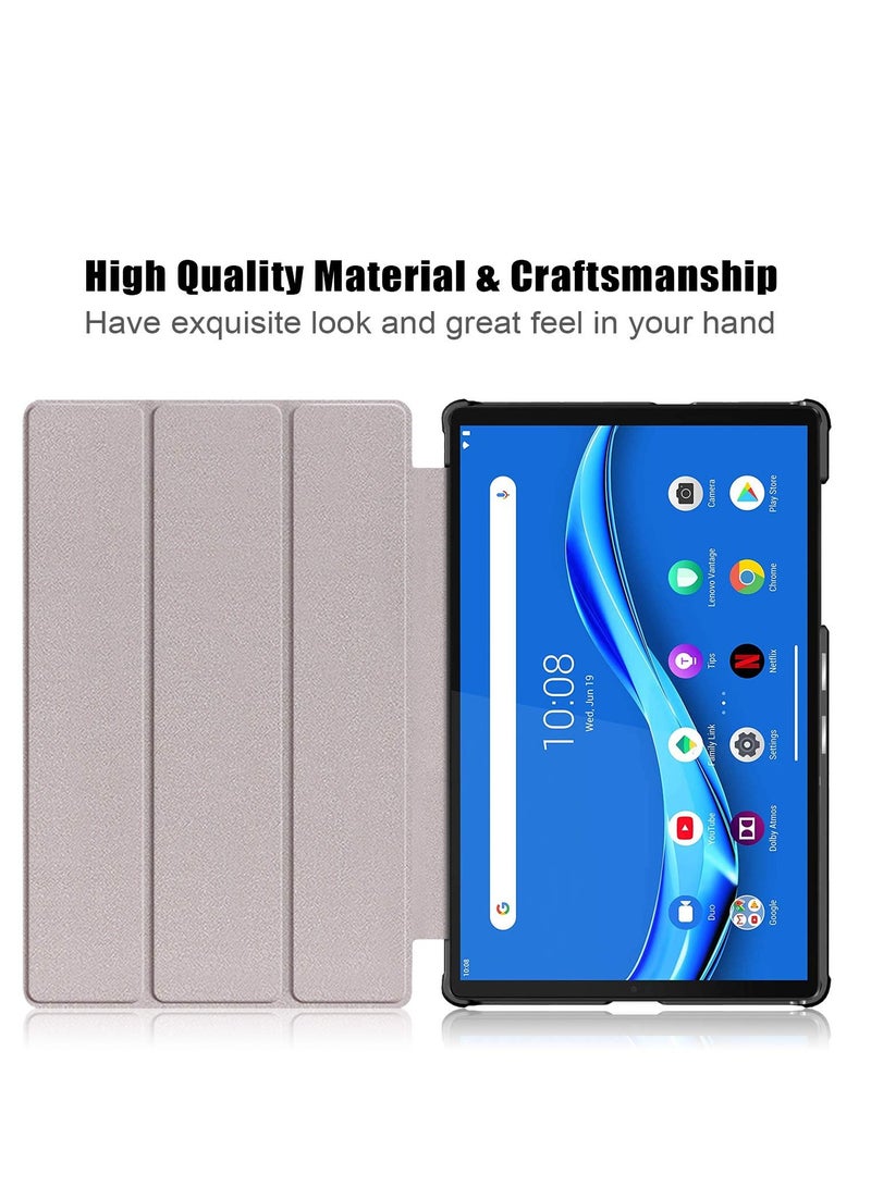 Leather Case for Lenovo M10 HD 2nd Gen 10.1 Inch 2020 (TB-X306X/TB-X306F) Light Weight Slim Tri-Fold Case Magnetic Cover Stand -Graffiti - Image 4