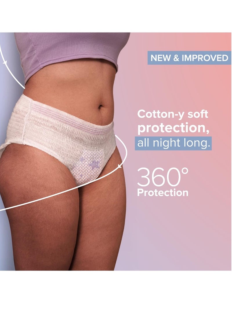 نوا بين عشية وضحاها سراويل الدورة الشهرية المتاح | عبوة من 5 | (XL - XXL) | امتصاص التدفق الثقيل | حماية مانعة للتسرب | سرية وآمنة | تنفس | لا طفح جلدي | لا إزعاج - Image 2