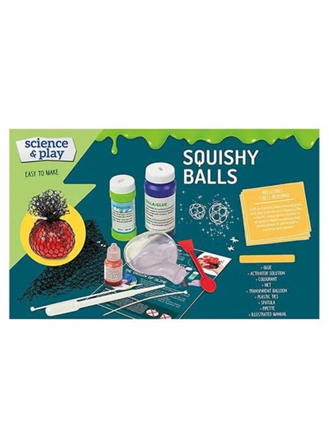 كلمينتوني مجموعه من 4 لعبة كلمنتوني التعليميه للاطفال مجموعة الكرات الاسفنجية تعليم إنشاء كرات اسفنجية بالكرات الملونة - Image 5