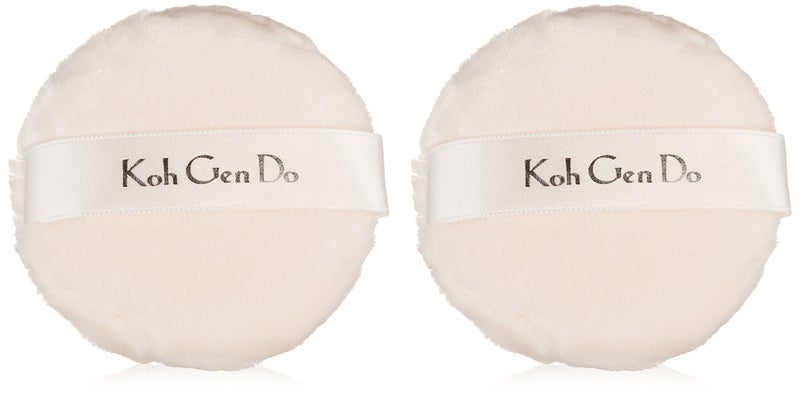Koh Gen Do Face Powder Puffs With Case 2 Count Pack of 1
