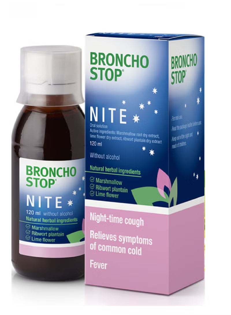 Bronchostop Night Oral Solution 200ml