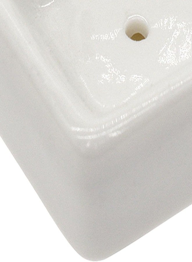 GOUDOGEDC 1:12 Scale Ceramic Sink with Removable Faucet - Miniature Dollhouse Bathroom and Kitchen Accessories for Victorian Style Decor, Realistic Doll House Furniture (Durable Resin Basin Set) - Image 3