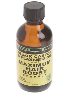 Eco Style Black Castor And Flaxseed Maximum Hair Growth Oil 2 Ounce4410  - Image 4