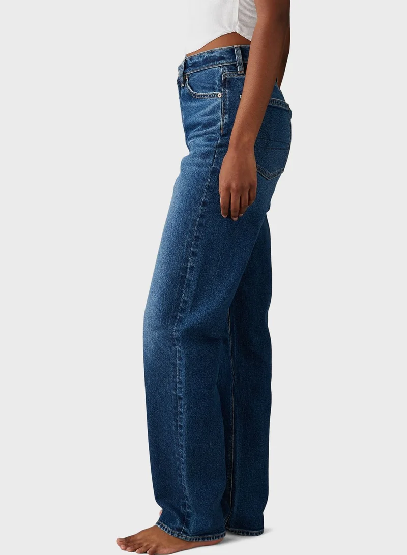 امريكان ايجل High Waist  Stright Jeans