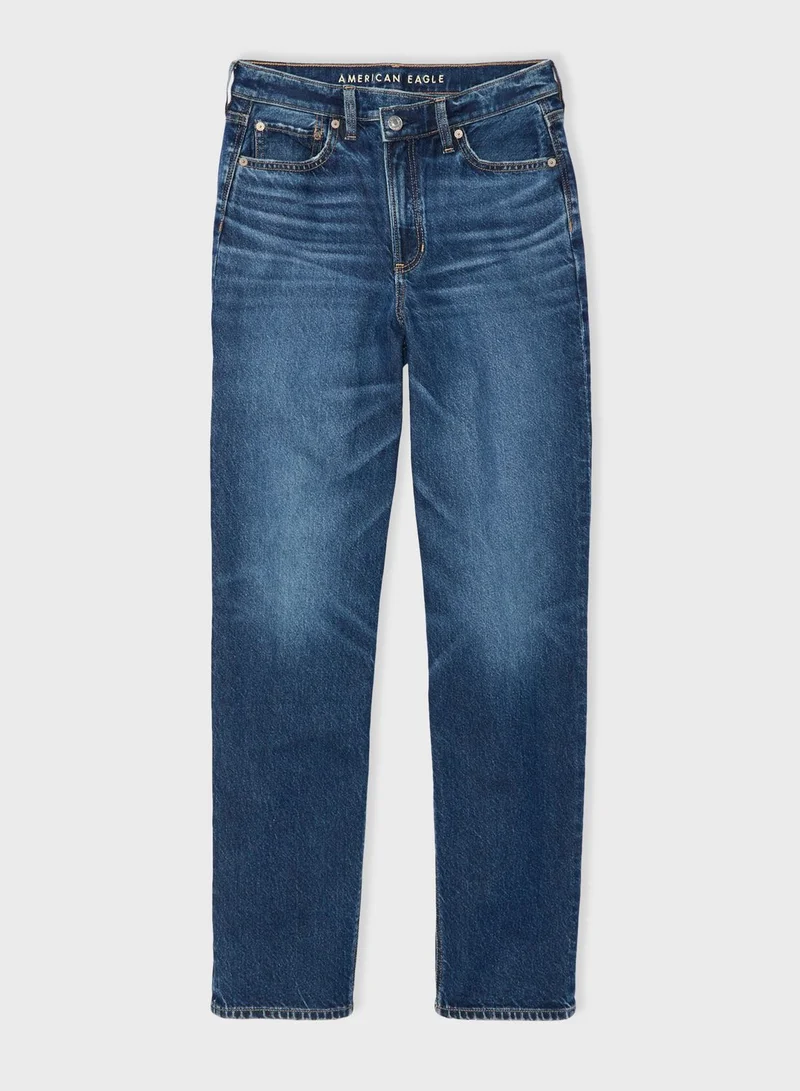 امريكان ايجل High Waist  Stright Jeans