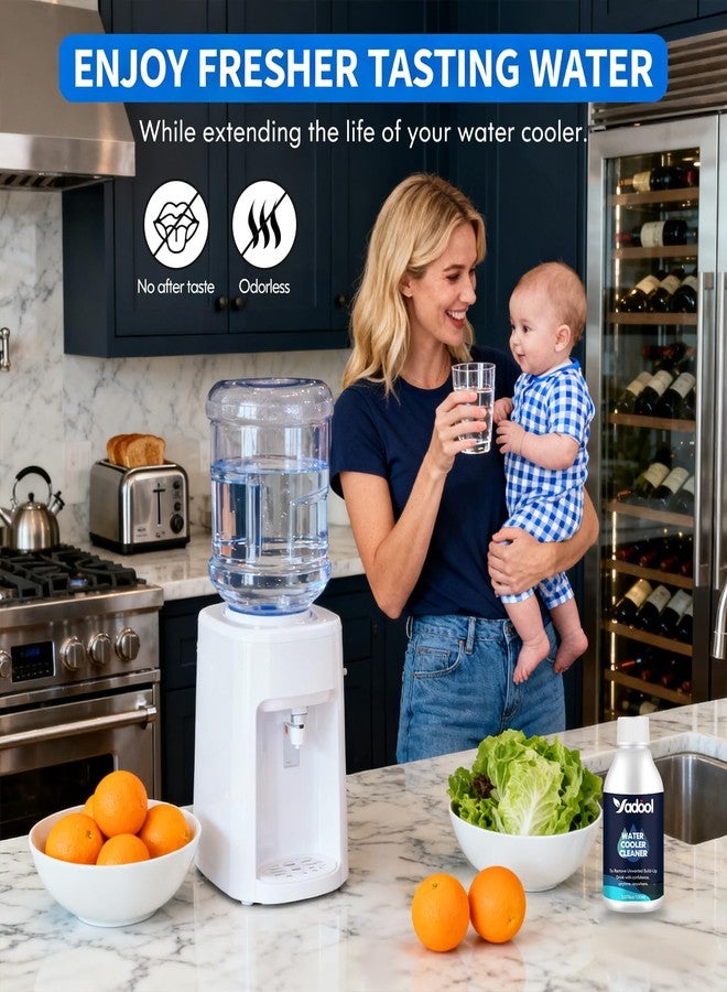 Yadool Water Cooler Cleaning Kit,Water Dispenser Cleaning,Water Dispenser Cleaner for Bottom or Top Loading Water Cooler Cleaner and More Models,Virtually Every Style Is Covered Ice Makers (5.07Fl Oz) - Image 3