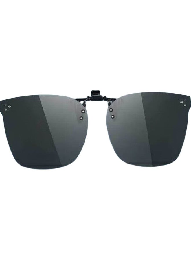 CAXMAN Sunglasses Clip For Women, Driving Polarized Myopia Sunglasses, Uv Protection Cx3014 S01-Polarized Gray Clip - Image 3