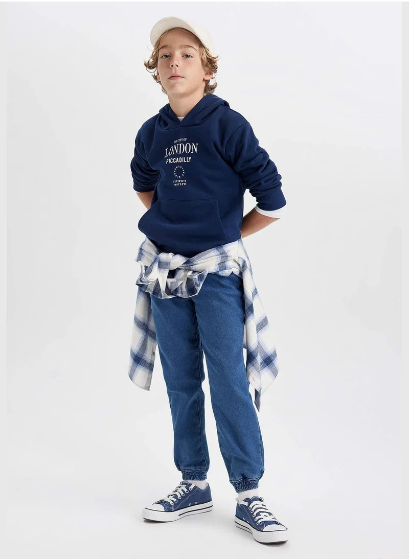ديفاكتو Boy Jogger Fit Denim Trousers