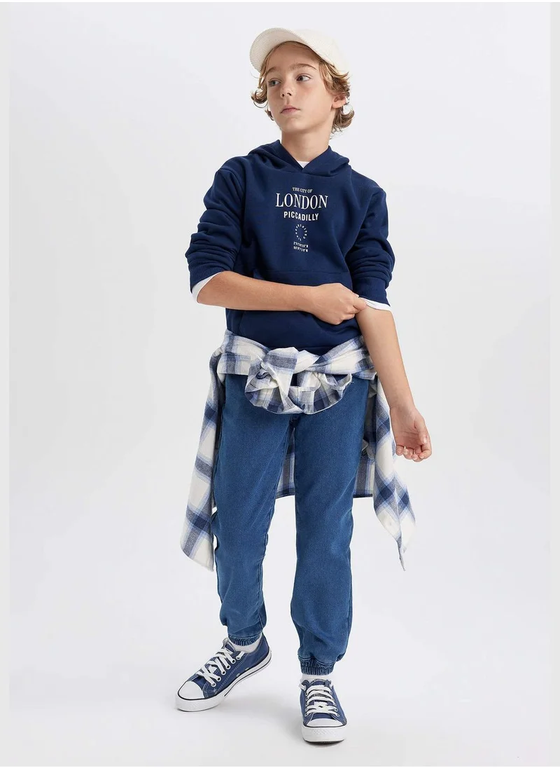 ديفاكتو Boy Jogger Fit Denim Trousers