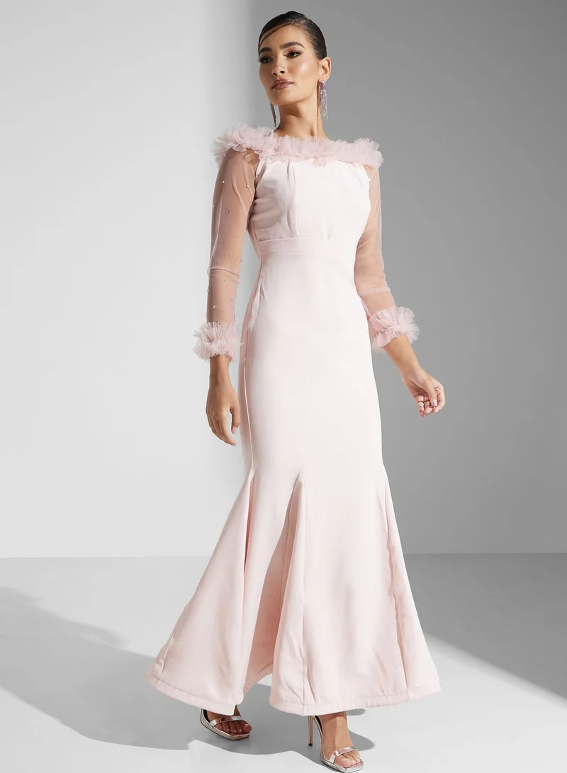 Golden Apple Bardot Knitted Dress